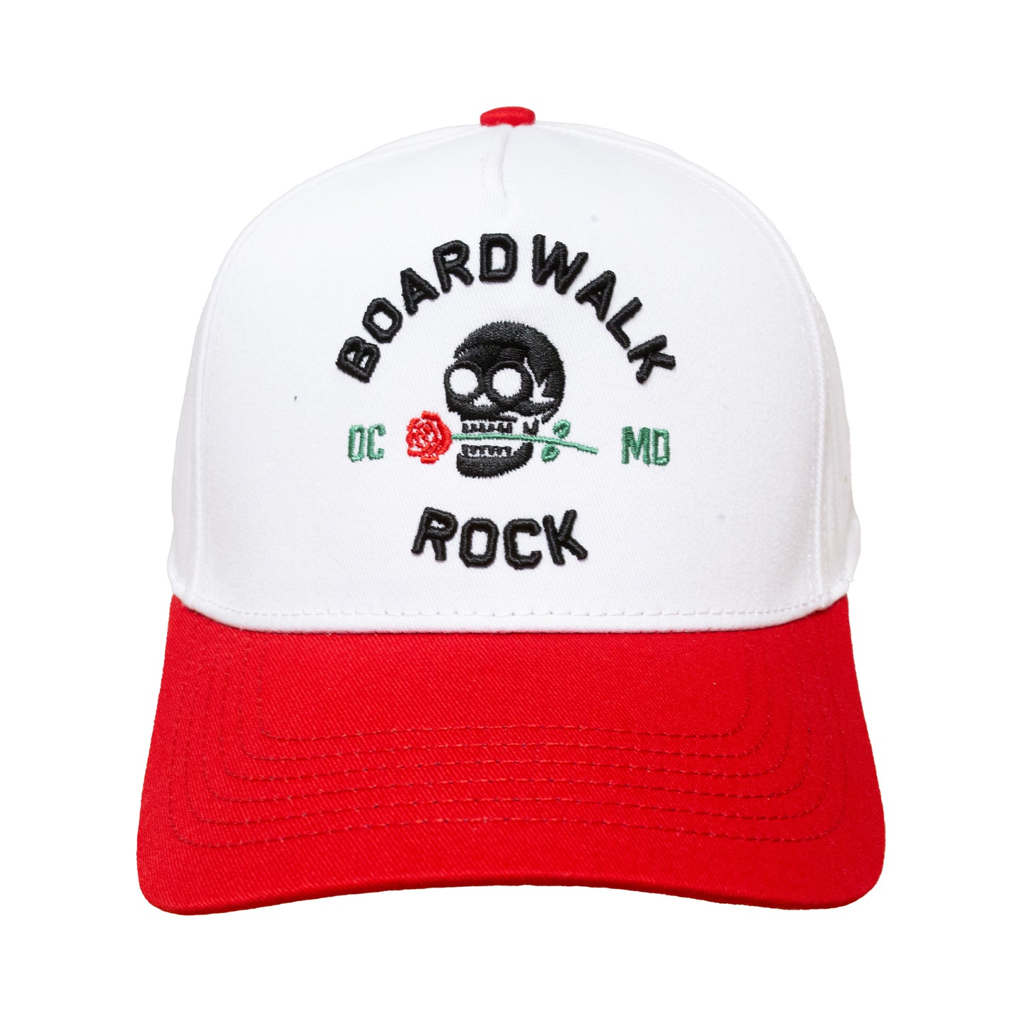 Skull & Rose A-Frame Hat